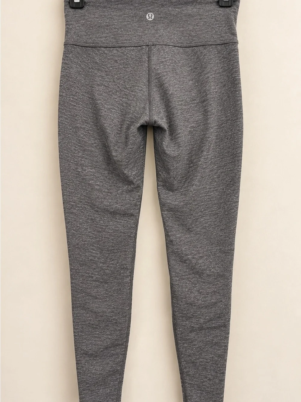 Lululemon Gray Moto Panel High Rise Leggings Size 6